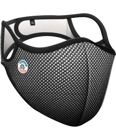 FROGMASK - Protective Mask - Anti-Pollen Mask - Anti-Pollution Mask - Bike - Motorcycle - Washable - Reusable - Grey - T - Buy Online on GoSupps.com