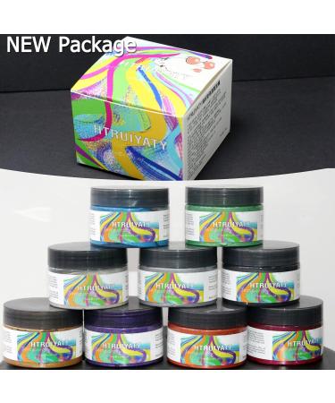 Natural Matte Hair Color Wax for Party & Cosplay - Black | Long-lasting Hairstyle & Easy Application - Buy Online on GoSupps.com