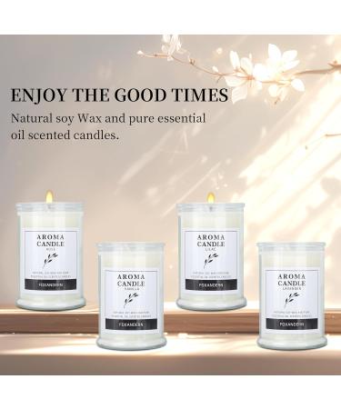 Rose Candle 12 Oz | Long Lasting 80 Hours | Aromatherapy & Home Scented | Perfect Gift for Women - Buy Online on GoSupps.com