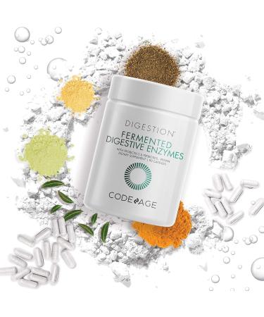 Codeage Fermented Digestive Enzymes Supplement - Probiotics Prebiotics Vitamins - 90 Capsules - Buy Online on GoSupps.com