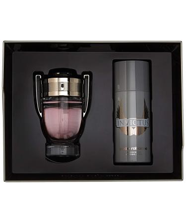 Paco Rabanne Invictus 2 Piece Gift Set for Men (Deodorant Spray Plus Eau de Toilette Spray) Modern - Buy Online on GoSupps.com
