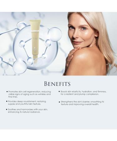 KAWAR Dead Sea Anti-Aging Face & Neck Cream | Hyaluronic Acid Collagen & Niacinamide | Best Anti-Wrinkle Moisturizer for Men & Women - 1 oz - Buy Online on GoSupps.com
