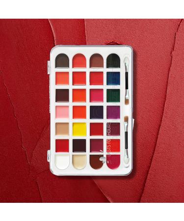 Eyeshadow Palette - Eyeshadow Palettes | 28 Colors Water Resistant - Long Lasting Makeup with Lip Gloss and Blush for Women and Teens - Buy Online on GoSupps.com