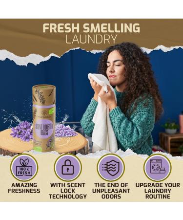 Shop Lavender Scent Boosters for Washer - Bulk Laundry Aroma Beads & Odor Eliminator Pods for Fresh Clothes - Buy Online on GoSupps.com