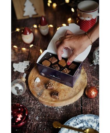 CHEVALIERS D'ARGOUGES French Master Chocolatiers - Assortment of milk chocolate pralines 33% - Tasting box 185g - Buy Online on GoSupps.com