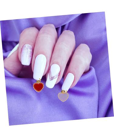 Amosfun 1set Nail Charm Nail Crystals Gems Nail Dangle Charms Metal Nail Art Decorations Nail Jewels Stones Nail Piercing Tools Hand Drill Diy Nail Jewel 3d Decorative Items Manicure Alloy - Buy Online on GoSupps.com