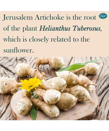Baar Organic Jerusalem Artichoke 320mg - 100 Capsules | Natural Digestive Support - Buy Online on GoSupps.com
