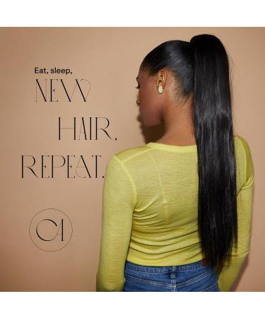 CAISHA 22 Brown Mix Synthetic Hair Ponytail Extension | Heat-Resistant Fiber | Straight Style | PH524 Brown Mix #1BT27B - Buy Online on GoSupps.com