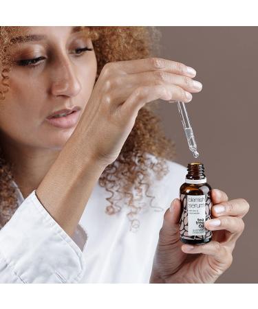 Niacinamide Serum 10% + 1% Zinc - 30 ml | With Tea Tree Oil | For pimples blackheads and blemishes | Ensures a healthy complexion smaller pores and smooth skin | For all skin types - Buy Online on GoSupps.com