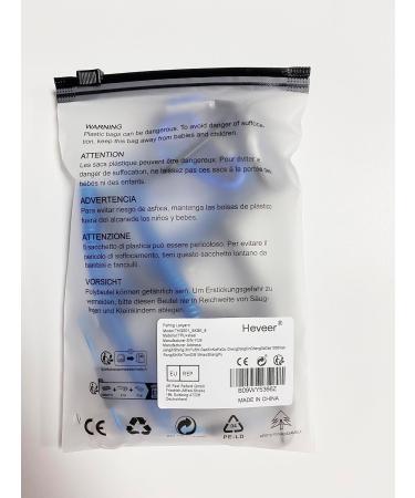 Heveer Spiral Keychain Fishing Lanyard - Elastic Ropes & Carabiner Blue/Black 6-Pack - Best Fishing Accessories for Anglers - Buy Online on GoSupps.com