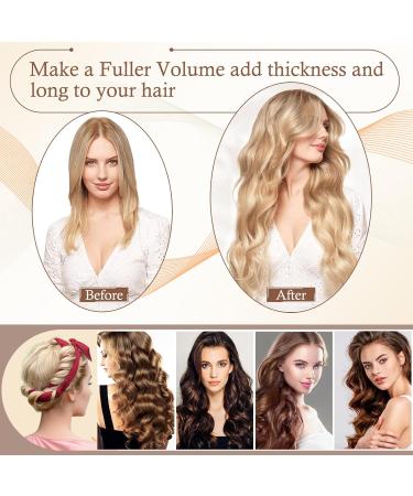 Heatless Curling Band - New Overnight Curly Winder for Medium to Long Hair | No Heat DIY Curls with Hairpin | Beige - Buy Online on GoSupps.com