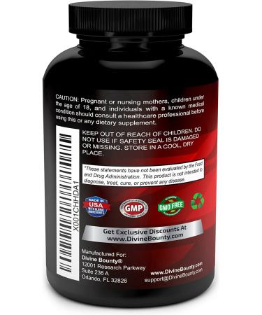 Acetyl L-Carnitine Capsules 1200mg - 120 Vegetarian Capsules | L Carnitine Supplement - Buy Online on GoSupps.com