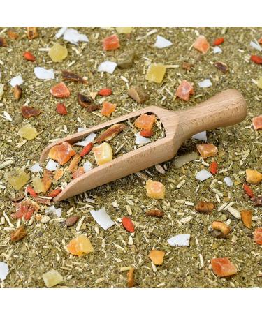 Guarani Exotic Rain 0.5kg | Tropical fruit yerba mate 500g | Mangue baies de jgoji papaye ananas | Puissance de la caf ine naturelle | Yerba mate tea from ParaguayParagwaju - Buy Online on GoSupps.com