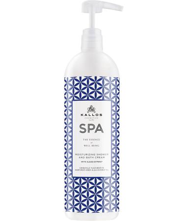 Kallos Spa moisturizing shower bath and foam bath cream with algae extracts 112 kg