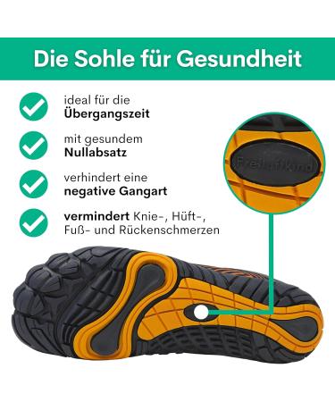 Buy Free-Air Child The Original Overland Waterproof Barefoot Shoes - Unisex Black 43 EU - Water-Repellent Winter-Ready Design for All Ages - Buy Online on GoSupps.com