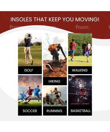 Comfort Carbon Fiber Insoles for Men & Women - Boost Athletic Performance - International Shipping Available - Buy Online on GoSupps.com