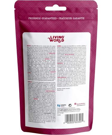 Living World Small Animal Bites with Quinoa (60gm) + Drops Rabbit Treat (2.6 oz Carrot) - Buy Online on GoSupps.com