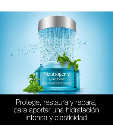 JNTL Consumer Neutrogena Hydro Boost Reconstituent Balm 50 ml facial balm for dry skin with hyaluronic acid and antioxidants 48 hours moisturizing noncomedogenic - Buy Online on GoSupps.com