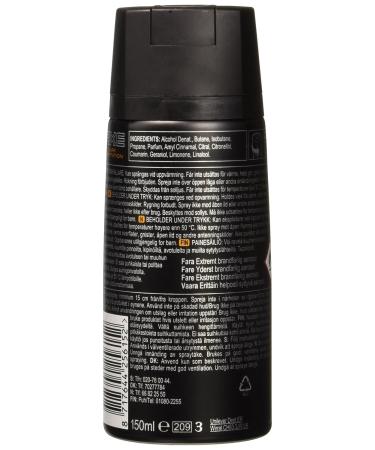 Axe Dark Temptation Deodorant Body Spray for Men 150ml 5.07oz (3 Pack) - Buy Online on GoSupps.com
