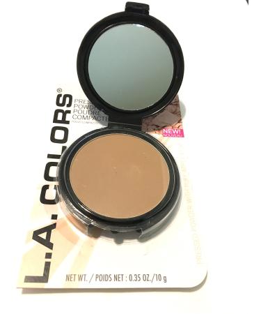 LA Colors Pressed Powder wih Applicator BPP322 TAN 0.35 Oz