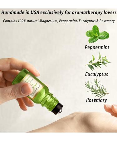 Menthol Pack - 4 Different Kind of Fresh Cooling Mint for Peppermint Lovers. Essential Oils Blend for Calming Stress Migraine Providing More Comfort for Your Mind and Wellbeing. - Buy Online on GoSupps.com