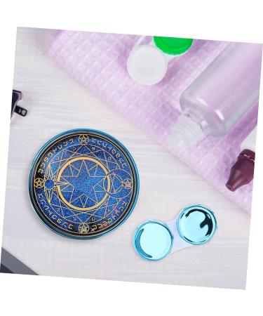 Buy Healeved Starry Sky Glasses Case & Contact Lens Container - Travel Suite Hard PP Blue (7.5x7.5 cm) | International Shipping Available - Buy Online on GoSupps.com