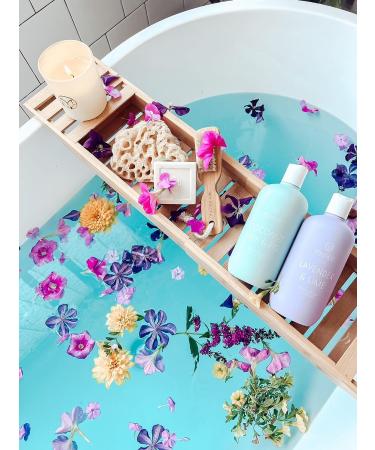 Musee Rosehip & Clary Sage Bath Soak 24oz | Epsom Salt & Magnesium Muscle Recovery Relaxation | Made in USA | Paraben & Sulfate Free - Buy Online on GoSupps.com