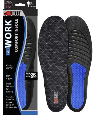 Jobsite Gel Work Insoles - Trim to Fit - US Men's Size 8-13 - Buy Online on GoSupps.com