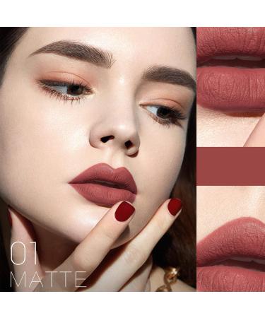 Matte Liquid Lipstick Makeup Set - Long Lasting Waterproof Velvet Lip Gloss for Girls & Women | Perfect Gift Idea - Buy Online on GoSupps.com