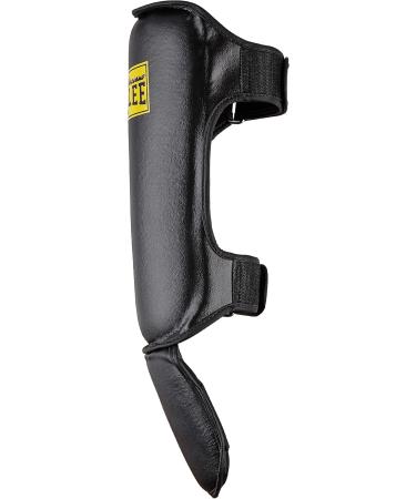 Buy BENLEE Synthetic Leather Shin Guards - Guardian Black S/M | International Shipping Available - Buy Online on GoSupps.com