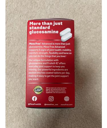 MoveFree Joint Health Supplement - 200 Tablets | Best Joint Support for Flexibility & Mobility | Fast International Shipping - Buy Online on GoSupps.com