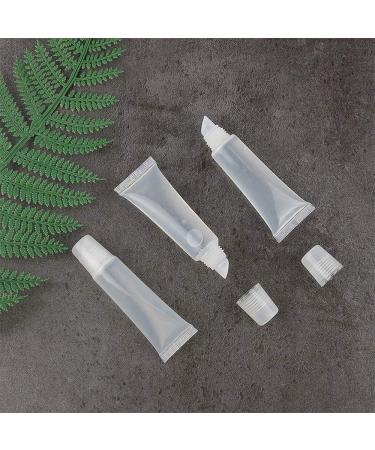 Refillable Clear Lip Balm Tube 10ml | Empty Cosmetic Container for Lip Gloss & Travel Makeup Accessories - Buy Online on GoSupps.com