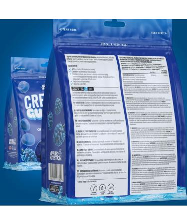 Applied Nutrition Creatine Gummies 3000mg Creatine Monohydrate Per Serving 80 Chewable Vegan Gummies for Strength Power & Recovery 20 Servings 1 Pack Blue Raspberry Blue Raspberry 1 Pack - Buy Online on GoSupps.com