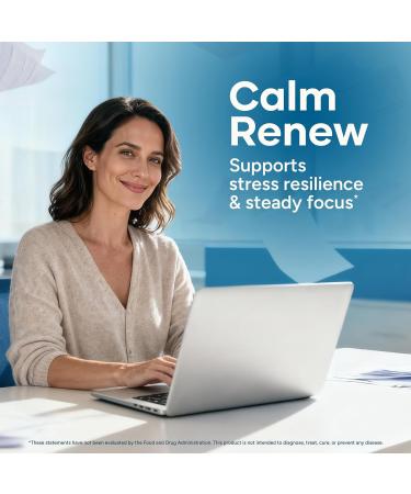 INFINITE PEAK Cortisol & Adrenal Support for Women | Stress Support with Ashwagandha Rhodiola & Holy Basil | Helps Emotional Balance & Calm Manage Daily Stress | Non-GMO 60 Capsules - Buy Online on GoSupps.com