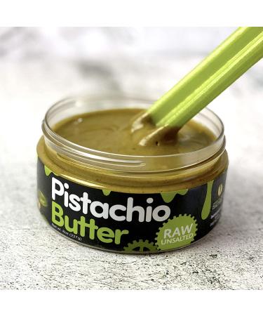 Pistachio Butter - Raw Unsalted - The Pistachio Factory - Non- GMO  Vegan  Kosher  Keto Friendly  High Protein  No Added Sugars  Allergy Friendly 8 Ounce (Pack of 1) - Buy Online on GoSupps.com