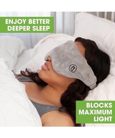 BARMY Weighted Sleep Masks Bundle - Black, Gray, and Purple - 0.8lb - Blocks Light for Relaxation and Comfortable Sleep - Buy Online on GoSupps.com