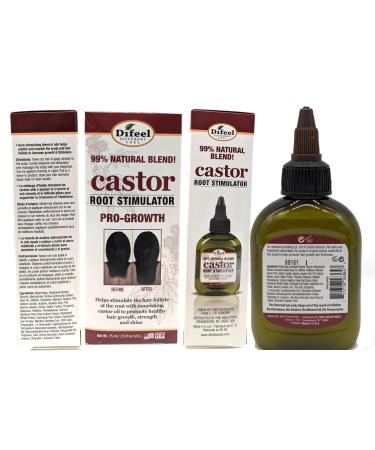 Buy Difeel 3-PC Castor Pro-Growth Hair Growth Set | Shampoo Conditioner & Root Stimulator | Fast International Shipping - Buy Online on GoSupps.com