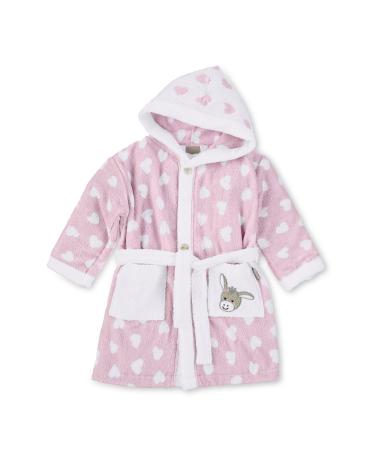 Sterntaler Baby - Girls Bathrobe Emmi Girl 80 Pink Size 74/80 (Pack of 1) Size 74/80 (Pack of 1) Emmi Girl