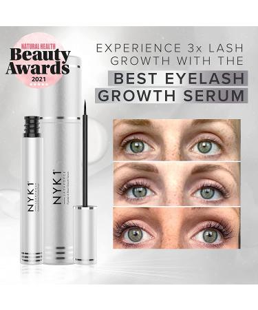 LashForce Eyelash Growth Serum (8ml) - NYK1 Eyelash & Eyebrow Growth Serum for Thicker, Longer Natural Lashes - Buy Online on GoSupps.com