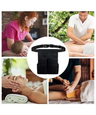 Massage Holster & Oil Bottle Holder | Adjustable Splash-Protected Storage for Massage Essentials - Buy Online on GoSupps.com
