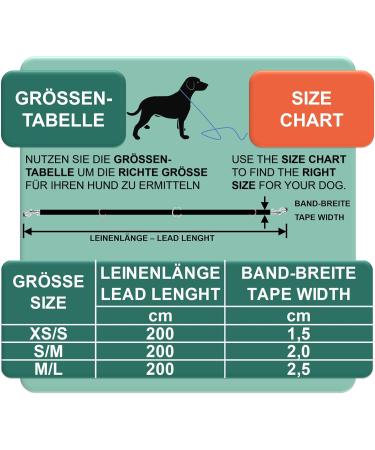 DEY Premium Dog Leash - 2m Air Mesh 3-Way Adjustable for All Dog Sizes Multiple Colors Double Leash for Dogs & Cats Retractable & Lead Leash - Orange M M/L  - Buy Online on GoSupps.com