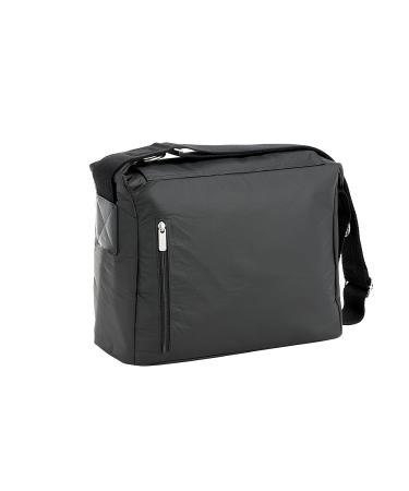 L SSIG Baby Diaper Bag - Stylish Sustainable Messenger Bag with Accessories | Black Tyvek Diaper Tote for International Shipping - Buy Online on GoSupps.com