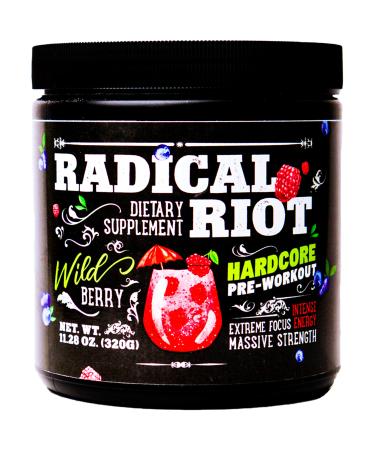 American Supps PREMIUM PRE WORKOUT BOOSTER 340G - Wild berries - 300 mg Kaffein + Beta Alanin + L Citrullin Malat - Ultimate Pump Booster for Hardcore Training Wild Berry - Wild Beeren