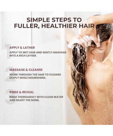 Collagen Hair Shampoo for Women - Sulfate-Free Thickening & Growth | 16.9 oz Salon-Grade Formula for Fuller Healthier Hair - Buy Online on GoSupps.com