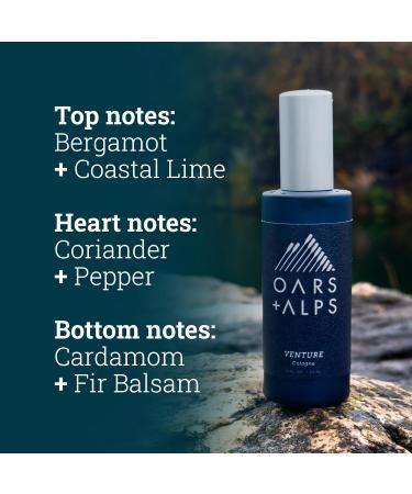 Oars + Alps Venture Cologne and Body Spray Valentines Gifts for Him Blends Refreshing Citrus Notes with Grounding Herbal Aromatics TSA Friendly 1 Fl Oz - Buy Online on GoSupps.com