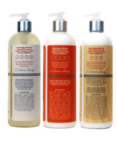 Shop Spa Destinations Gift Set for Women & Men - Clean Scent Argan & Acai Body Wash Tropical Lotion & Gradual Bronzer - 3pk 16oz - International Shipping Available - Buy Online on GoSupps.com