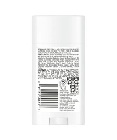 Schmidt's Aluminum Free Natural Deodorant for Women & Men - Charcoal & Magnesium 24 Hour Odor Protection Vegan Cruelty Free - 2.65 oz - Buy Online on GoSupps.com