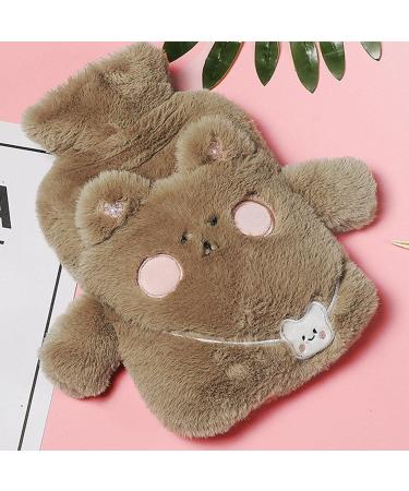 Heated Water Bottle 1000ml | Beaver Hot Water Bottle with Cover | Perfect Gift for Friends & Family | Cozy Hand & Foot Warmer - Buy Online on GoSupps.com