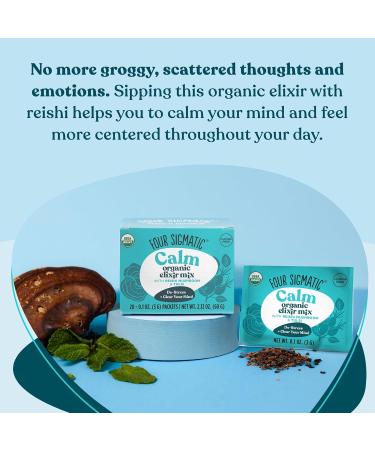 Four Sigmatic Reishi Mushroom Elixir USDA Organic chill and sleep Vegan Paleo 20 Count - Buy Online on GoSupps.com