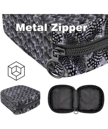 Portable Women's Bandages with Owl Feathers - Stylish Storage Bag for Menstrual Pads | Ideal for Teens & Women - Buy Online on GoSupps.com